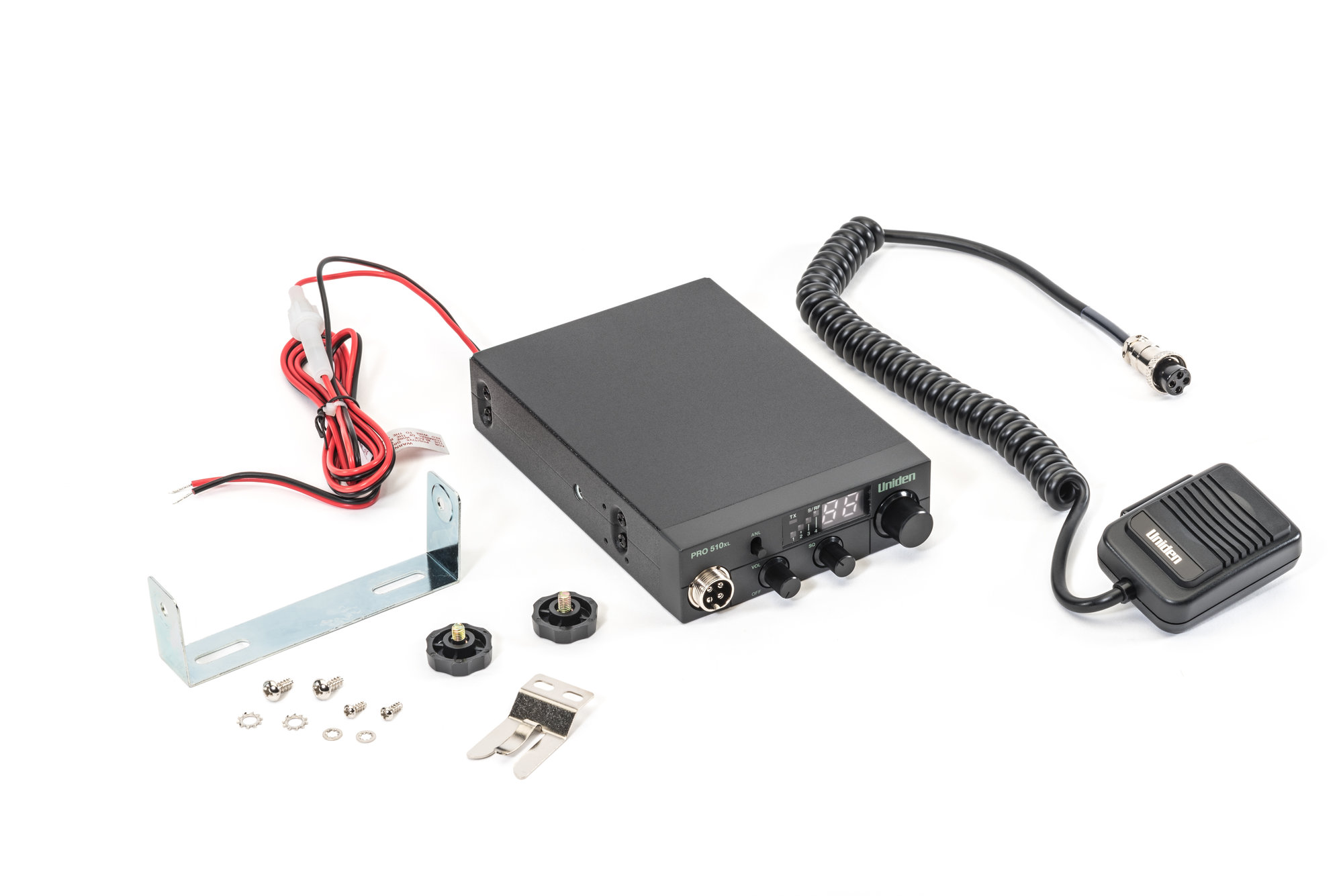 Uniden Pro 510XL 40 Channel Compact Mobile CB Radio Quadratec